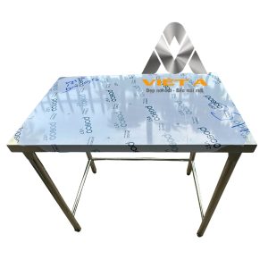 Bàn bếp inox không giá dưới