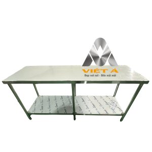 Bàn inox 2 tầng