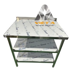 Bàn thao tác có 2 giá phẳng dưới cao cấp
