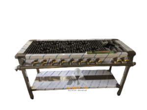 Bếp gas công nghiệp 2 họng to 8 họng nhỏ